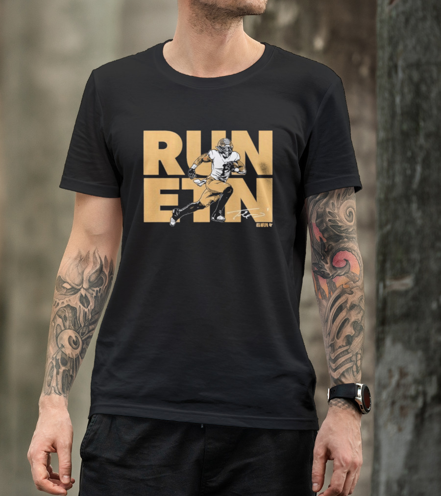 Travis Etienne Run ETN Football NOLA T-Shirt