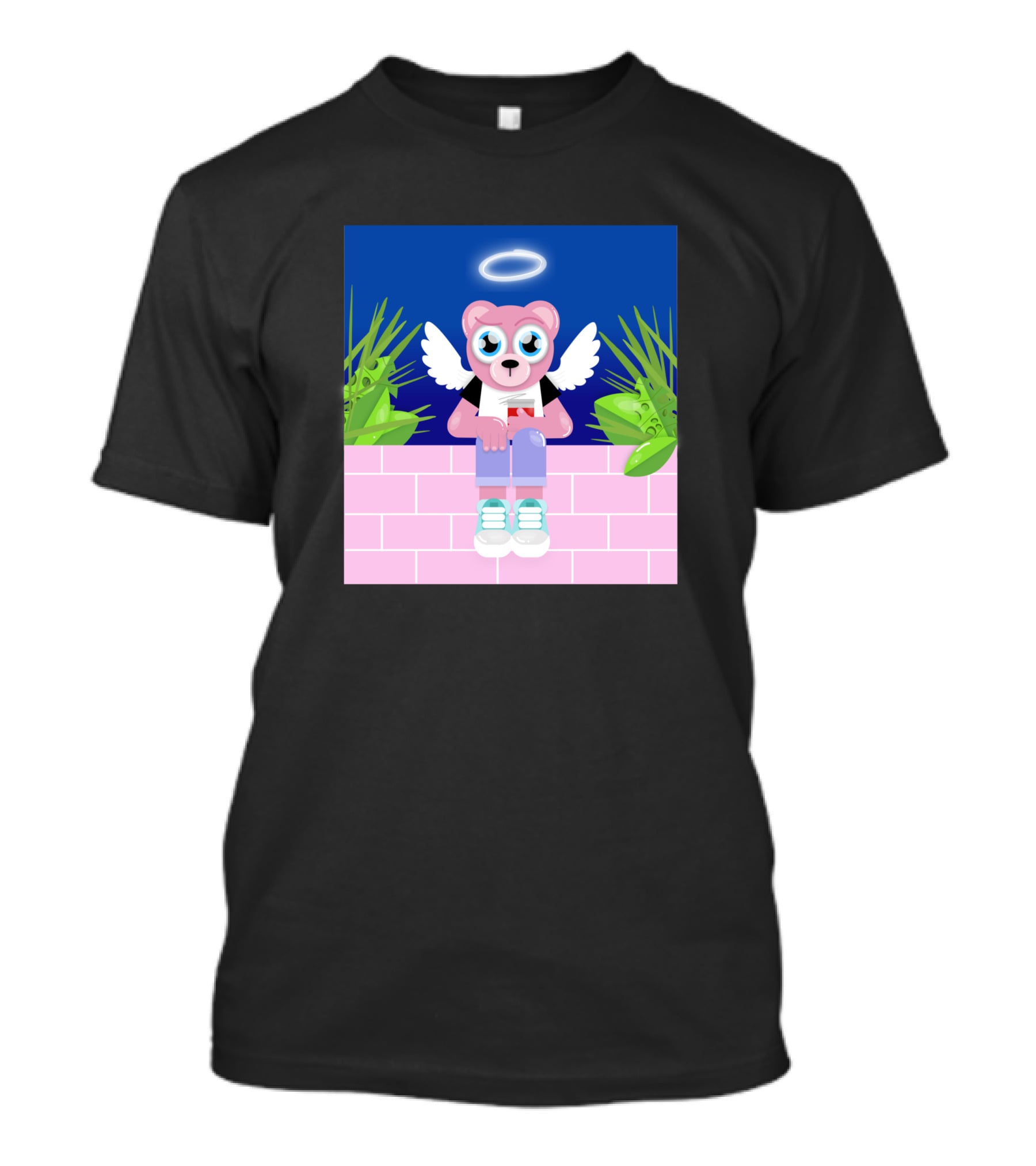 Angels Break Halo Bear With Wings 349536 T-Shirt