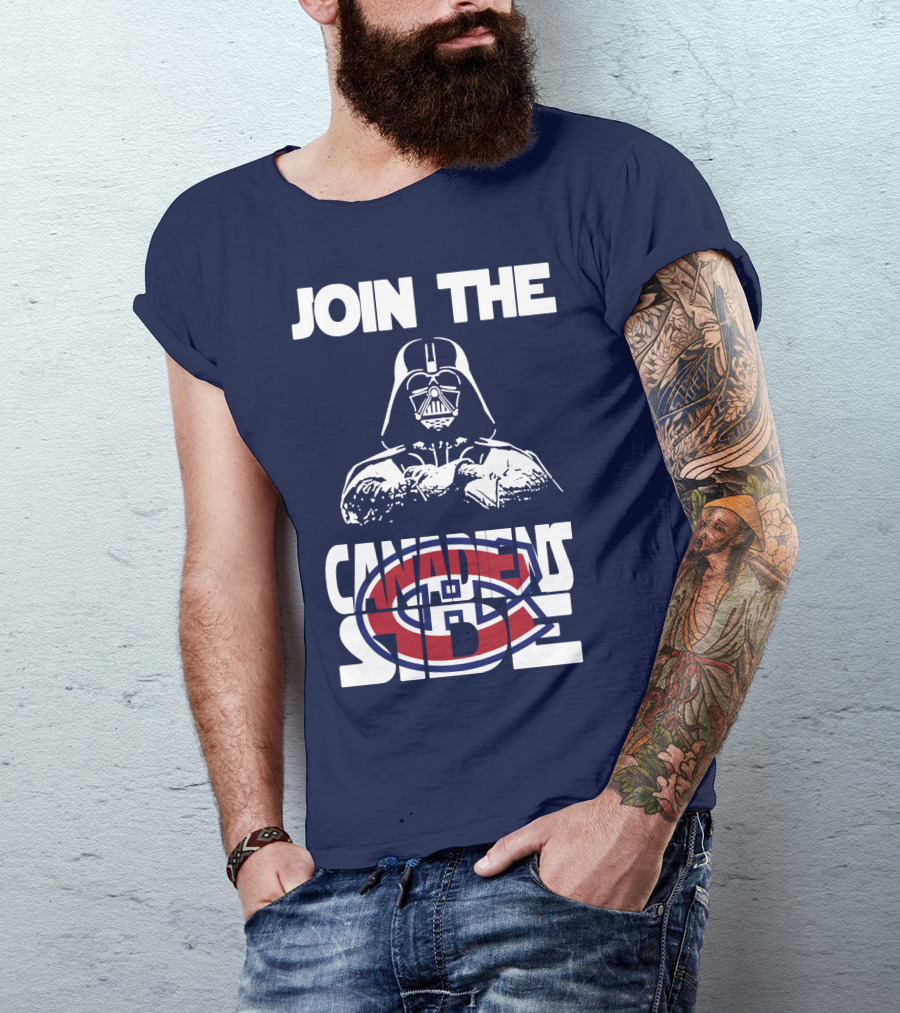 Join The Canadiens Side Montreal Canadiens T-Shirt