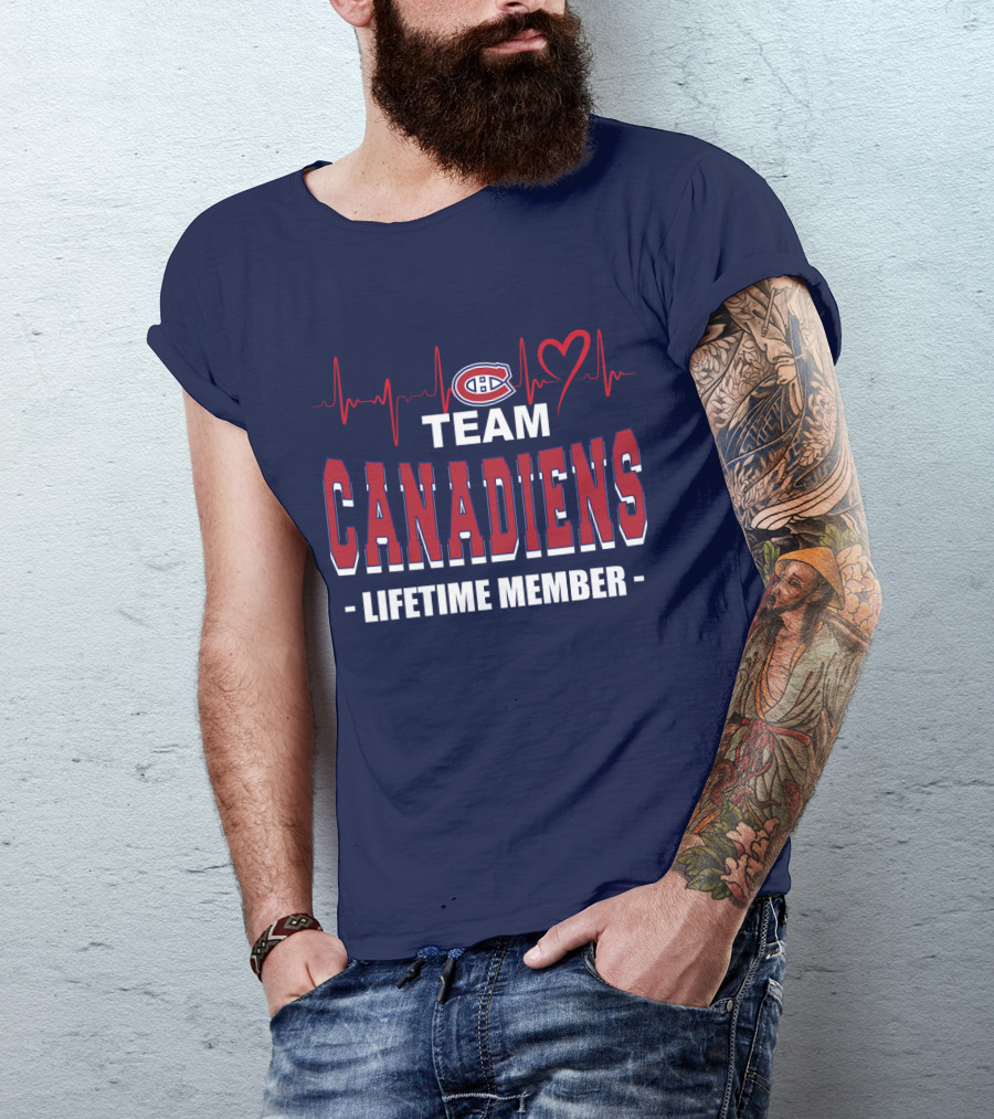 Team Canadiens Lifetime Member T-Shirt