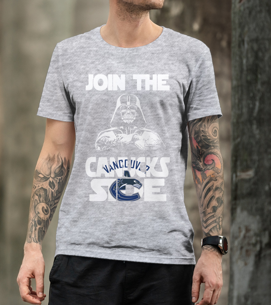 Join The Vancouver Canucks Side T-Shirt