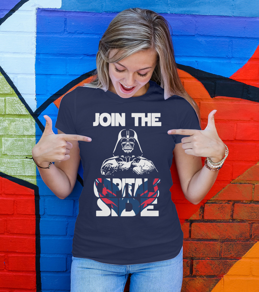 Join The Capitals Side Washington Capitals T-Shirt