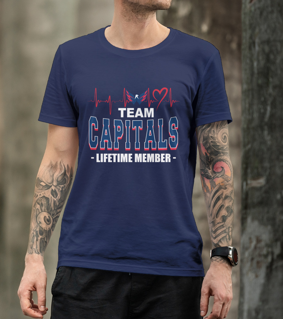 Team Washington Capitals Lifetime Member T-Shirt
