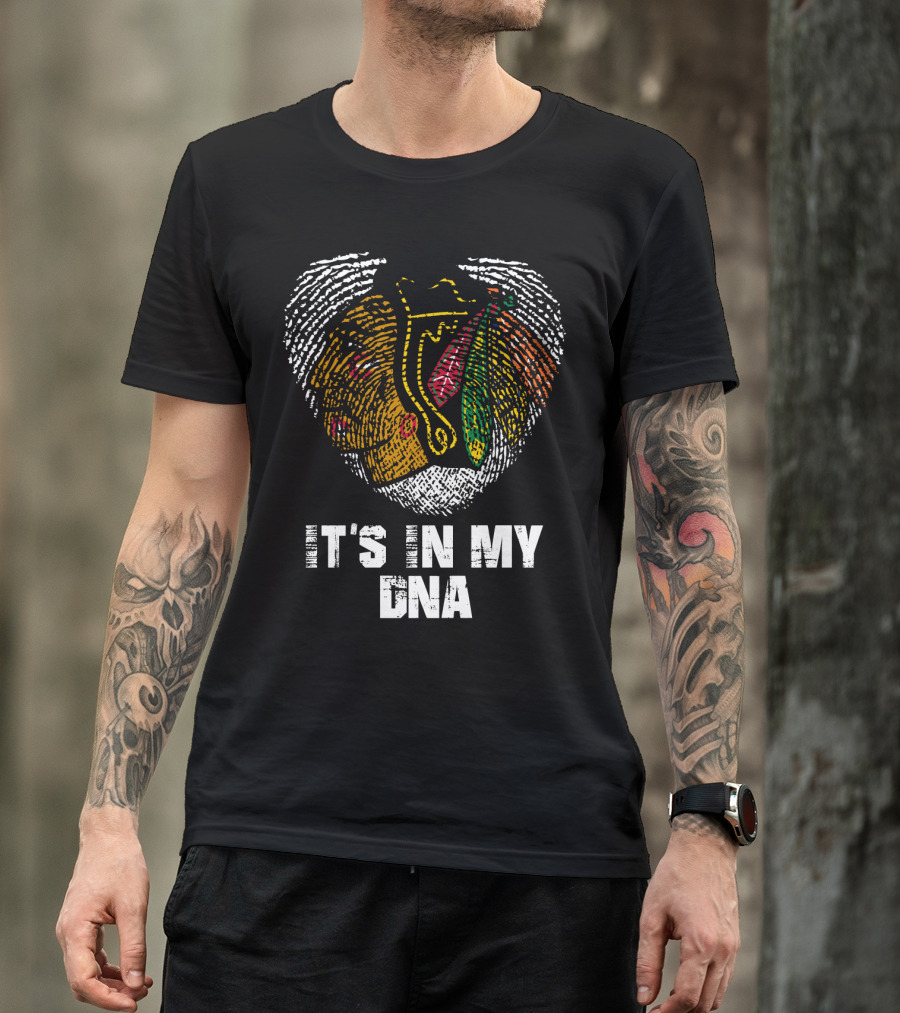 Blackhawks It's In My Dna T-Shirt