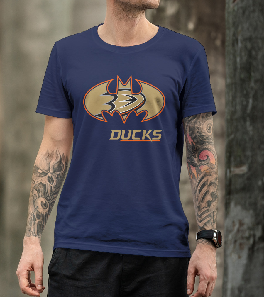 Anaheim Ducks Batman T-Shirt