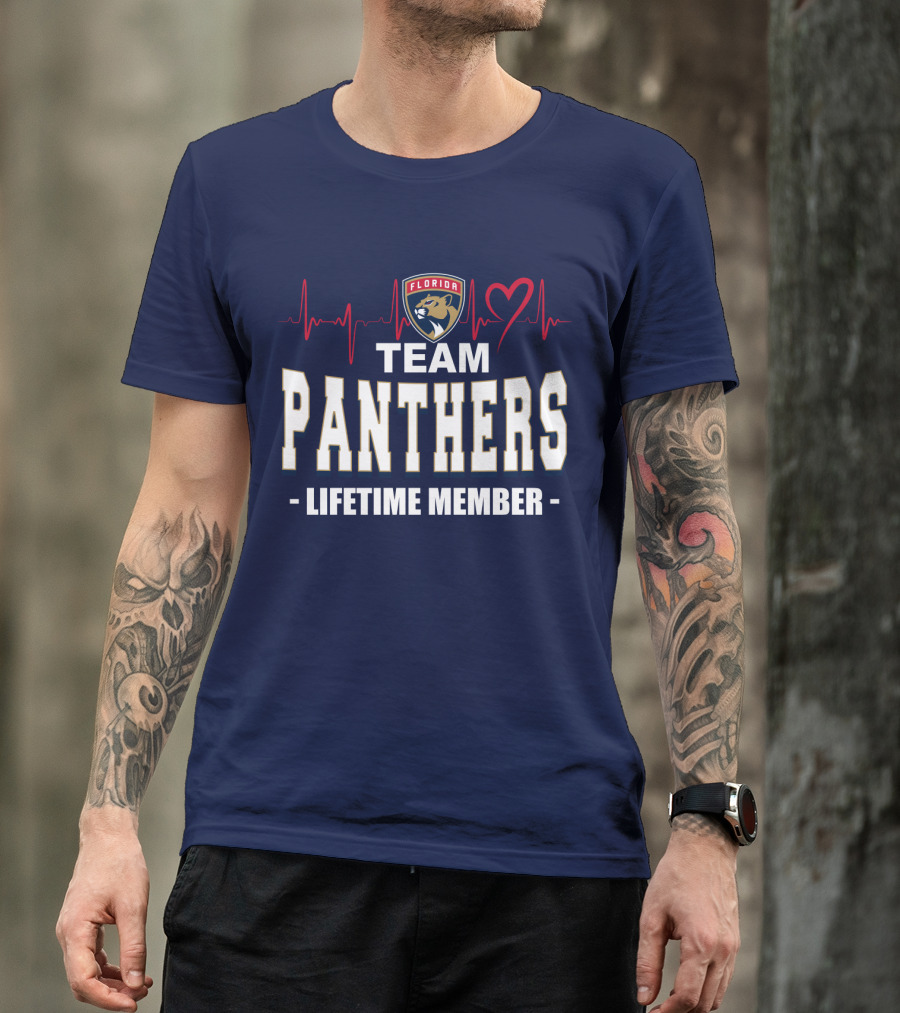 Florida Team Panthers Lifetime Member T-Shirt