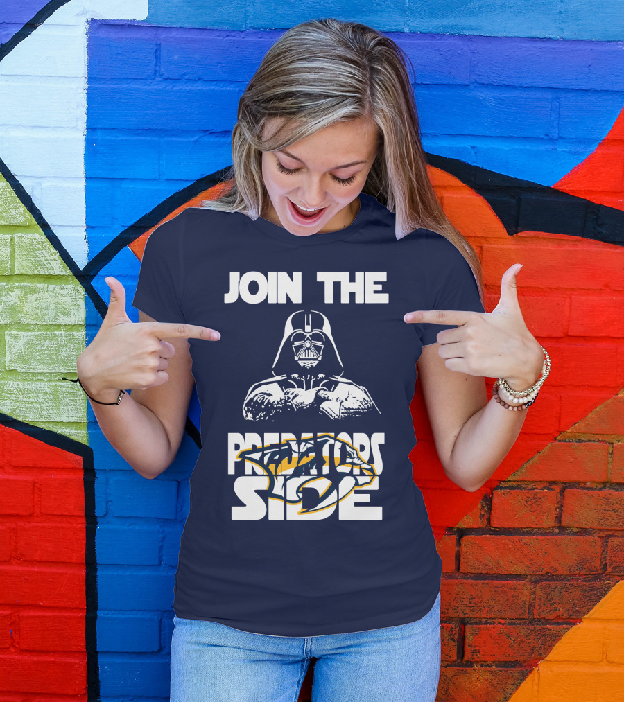 Join The Predators Side Nashville Predators T-Shirt