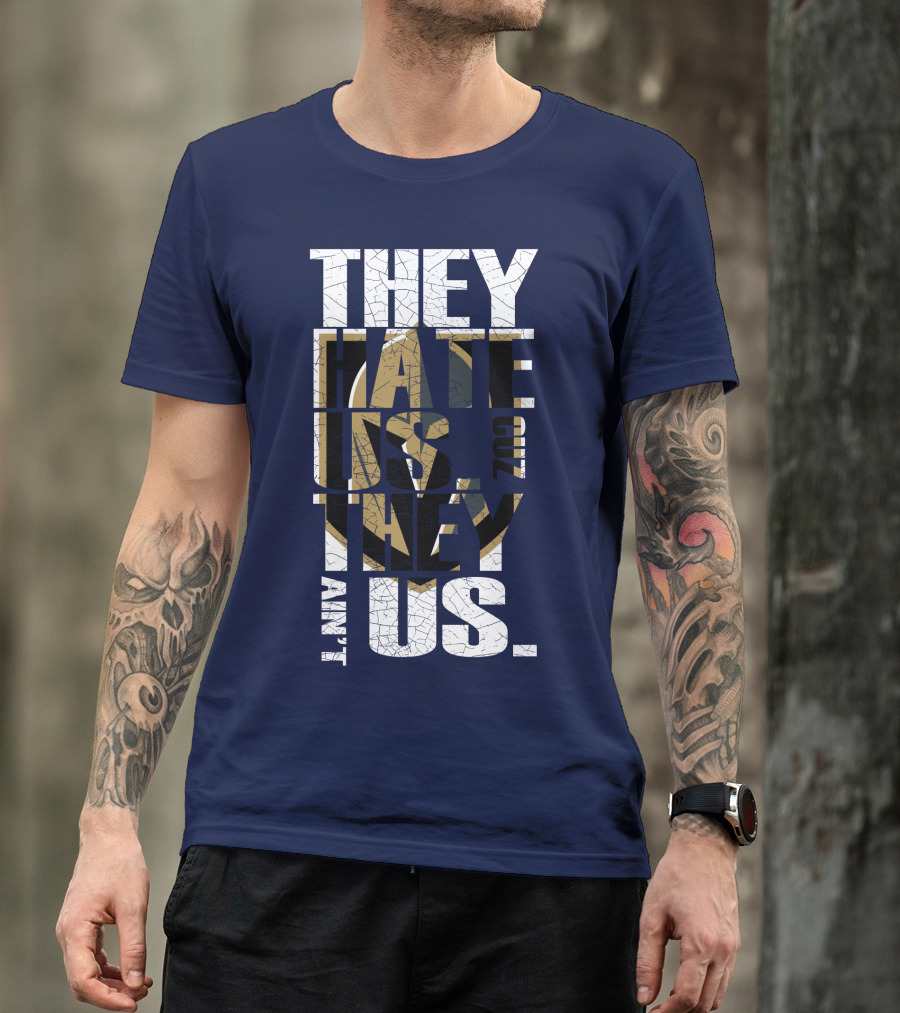 They Hate Us Cuz They Ain't Us Vegas Golden Knights T-Shirt