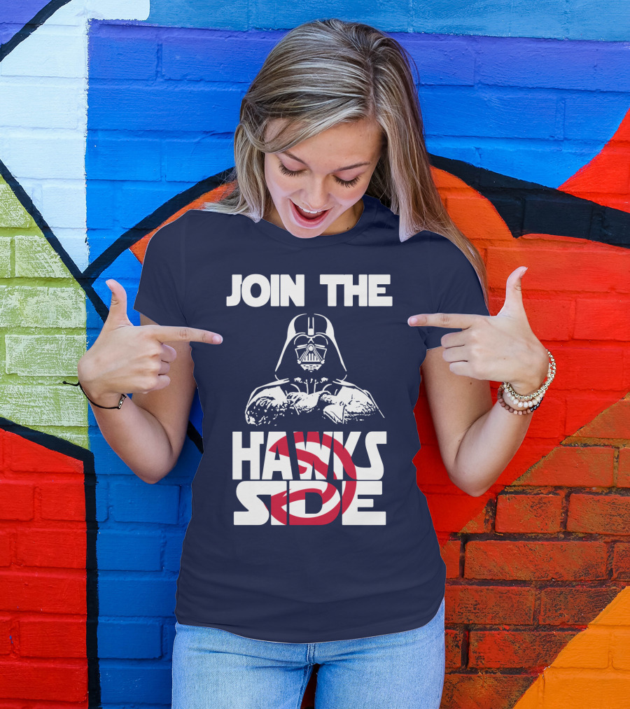 Join The Hawks Side Atlanta Hawks T-Shirt