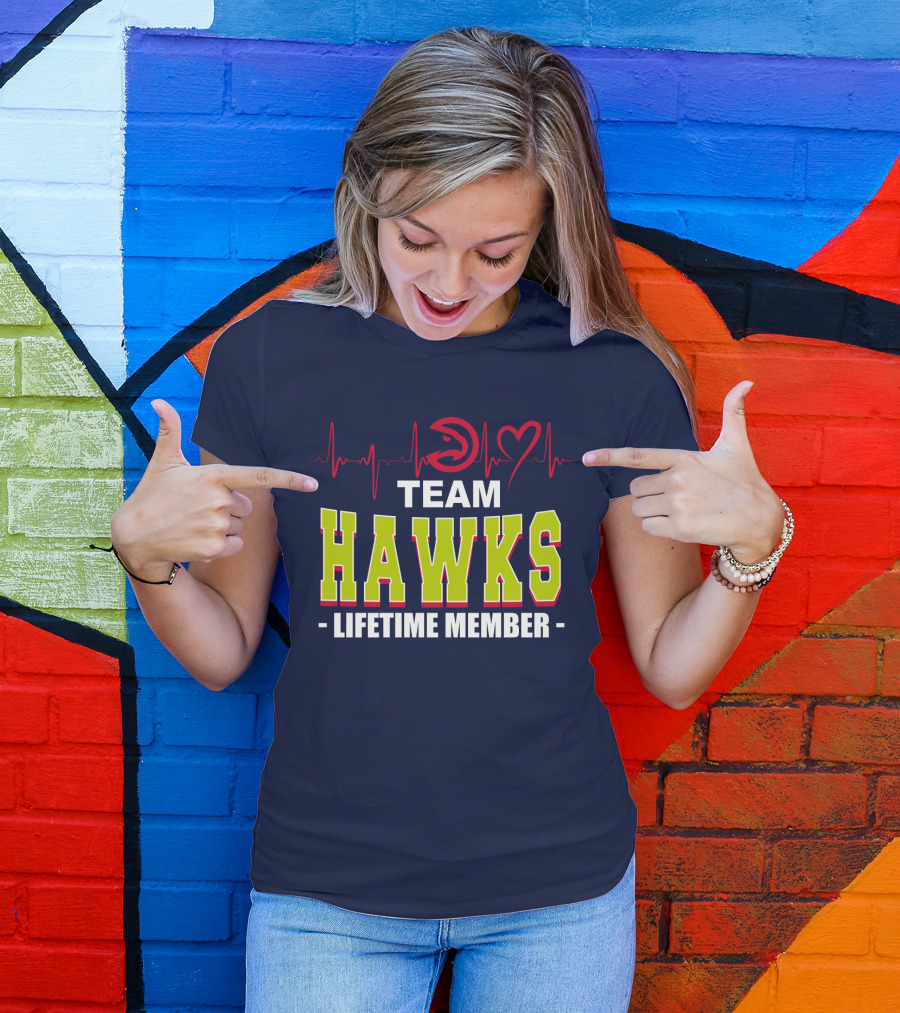 Team Hawks Lifetime Member Atlanta Hawks T-Shirt