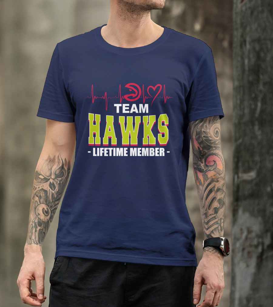 Team Hawks Lifetime Member Atlanta Hawks T-Shirt