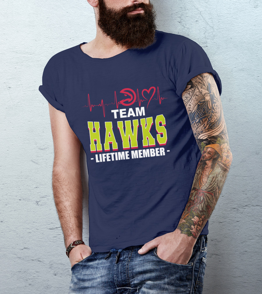 Team Hawks Lifetime Member Atlanta Hawks T-Shirt