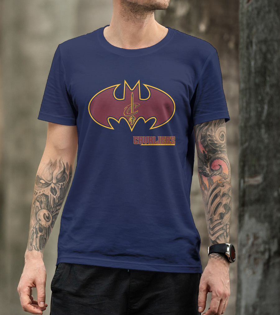 Cleveland Cavaliers Batman Logo Cavaliers T-Shirt