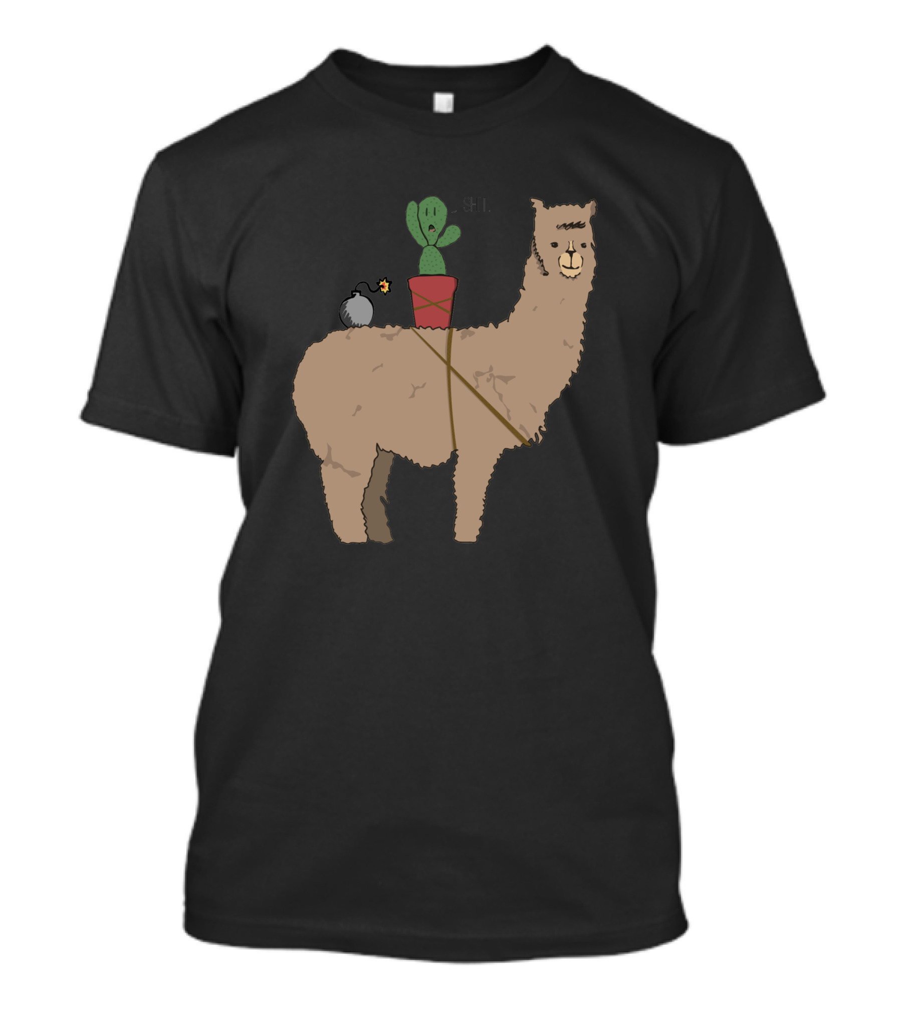 Alpaca Derp And Kektus Adventure With Explosive Humor T-Shirt