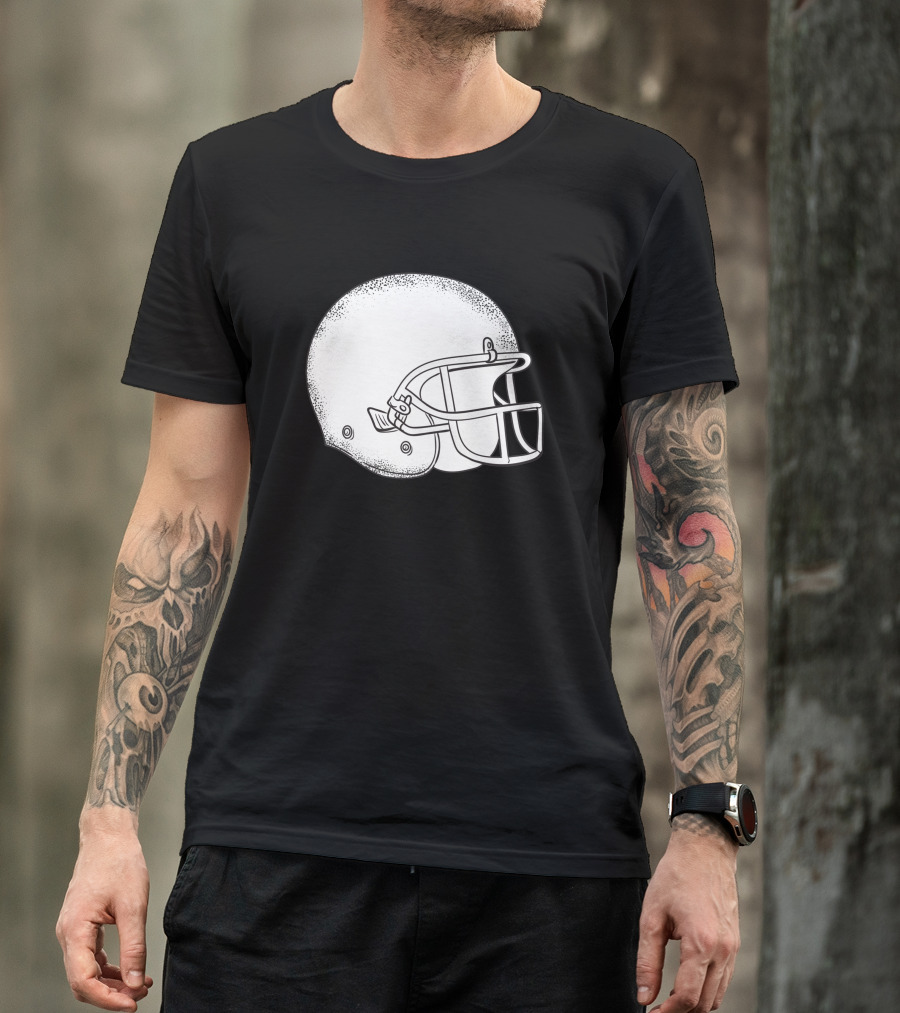 American Football Helmet T-Shirt
