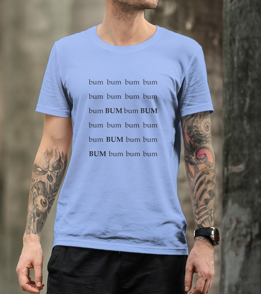 All The Single Ladies Bum Bum Bum T-Shirt