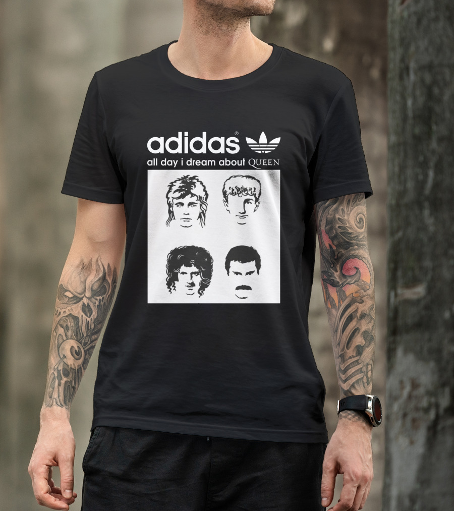 Queen Band Members Iconic Faces 19 T-Shirt