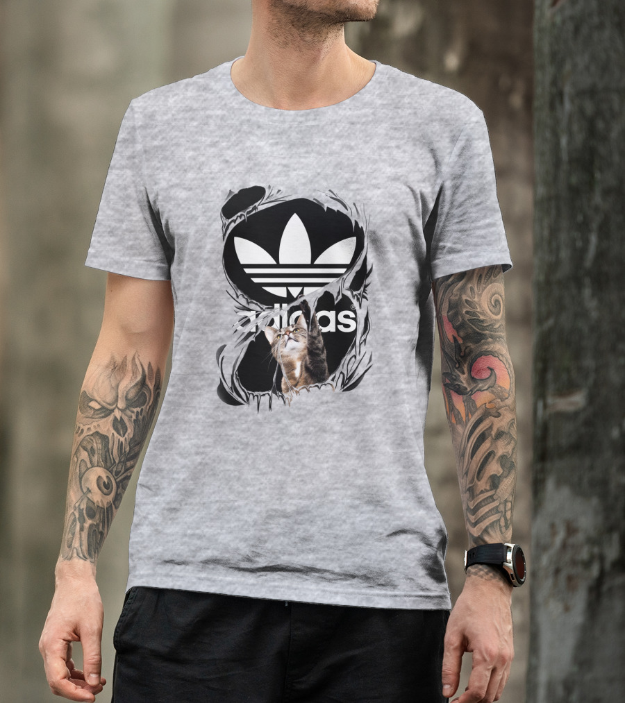 Trefoil Cat Scratch T-Shirt