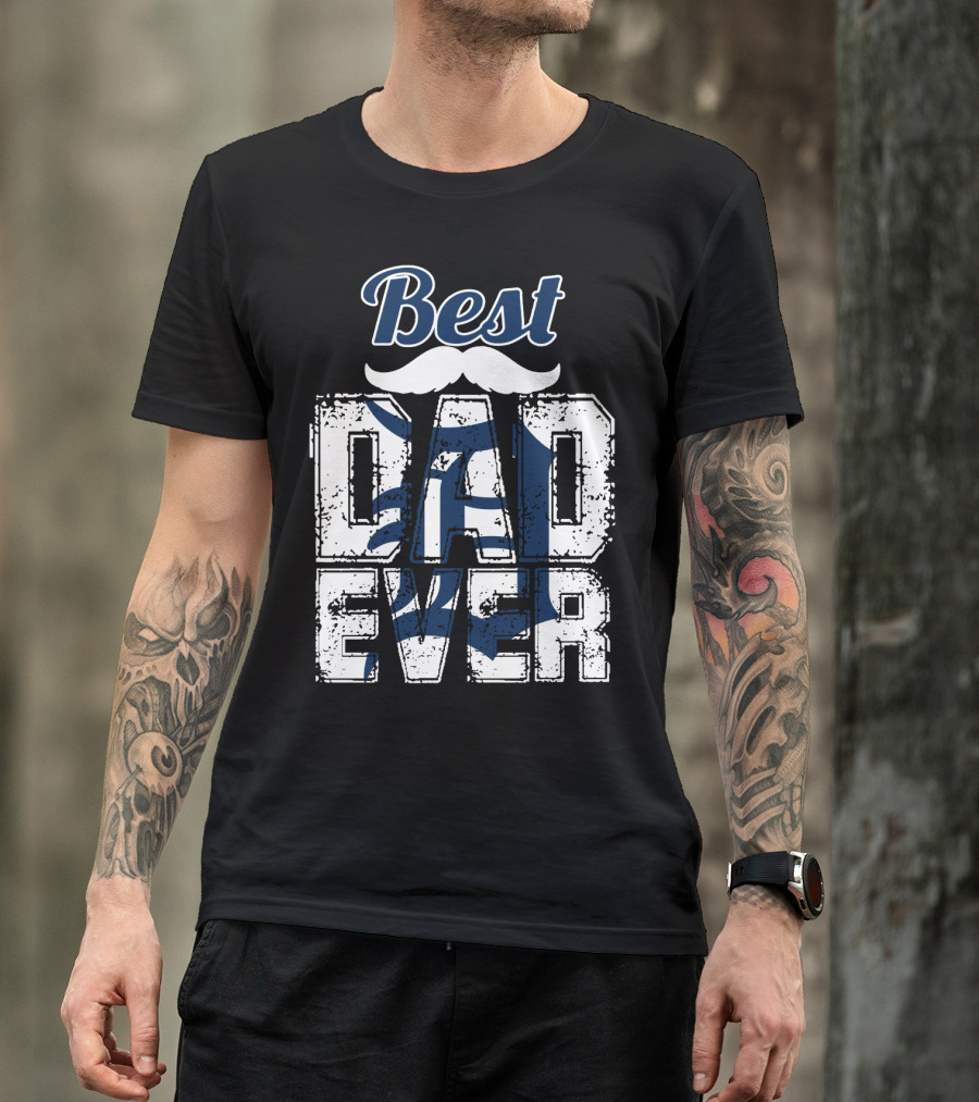 Best Dad Ever Tigers T-Shirt