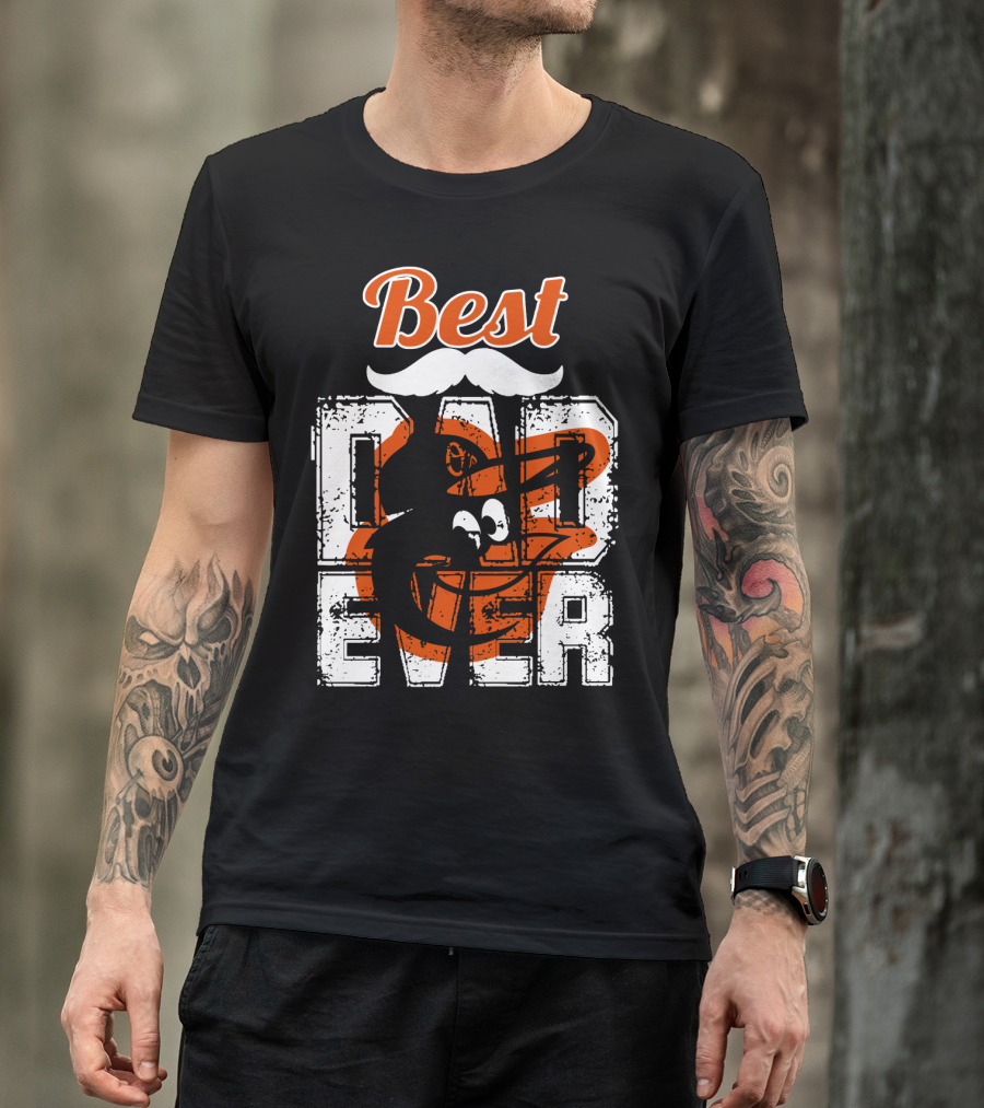 Best Dad Ever Orioles T-Shirt