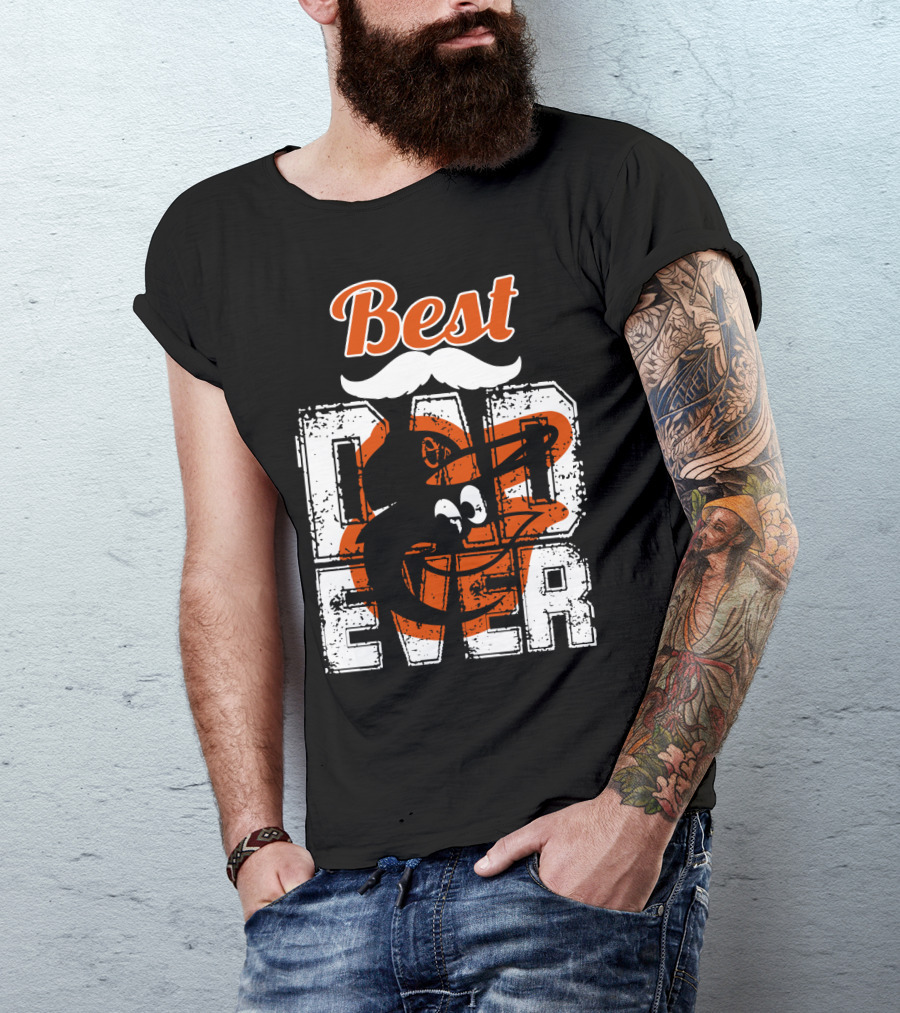 Best Dad Ever Orioles T-Shirt