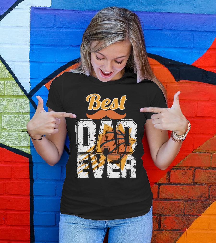 Best Dad Ever Phoenix Suns Basketball T-Shirt
