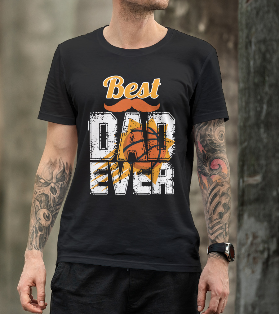 Best Dad Ever Phoenix Suns Basketball T-Shirt