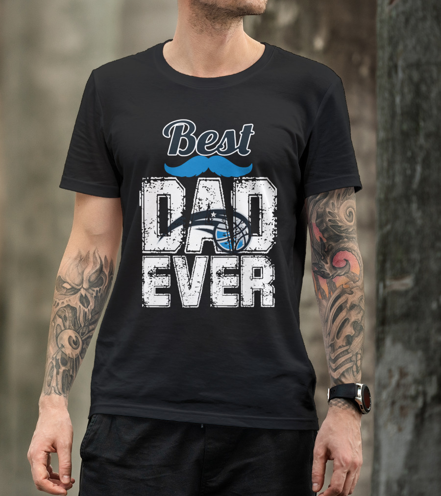 Best Dad Ever Orlando Magic Basketball T-Shirt