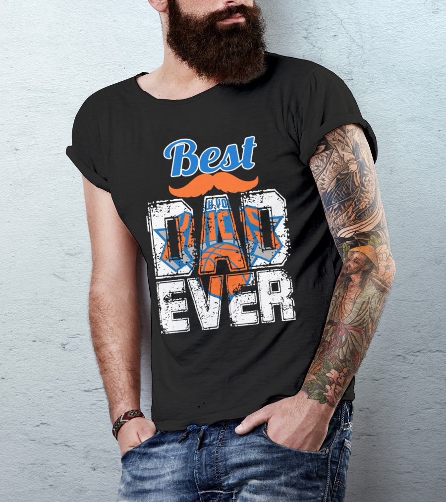 Best New York Knicks Dad Ever T-Shirt