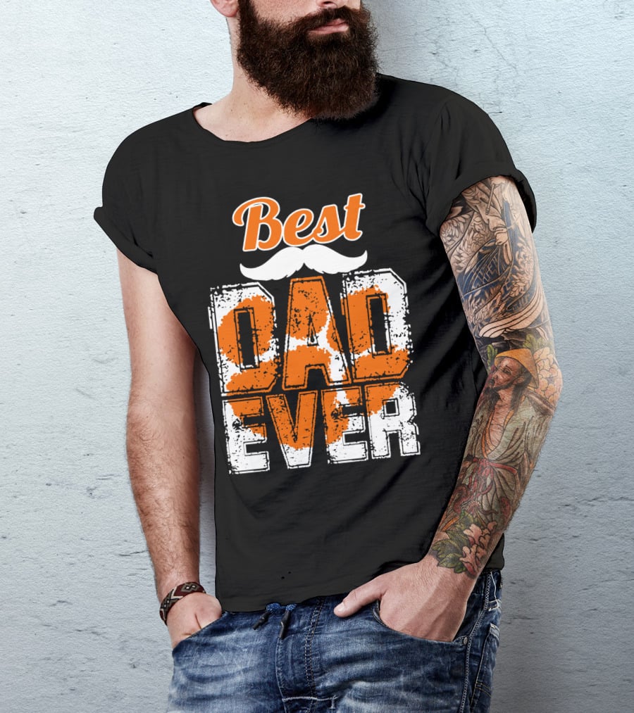 Best Dad Ever Clemson Tigers T-Shirt