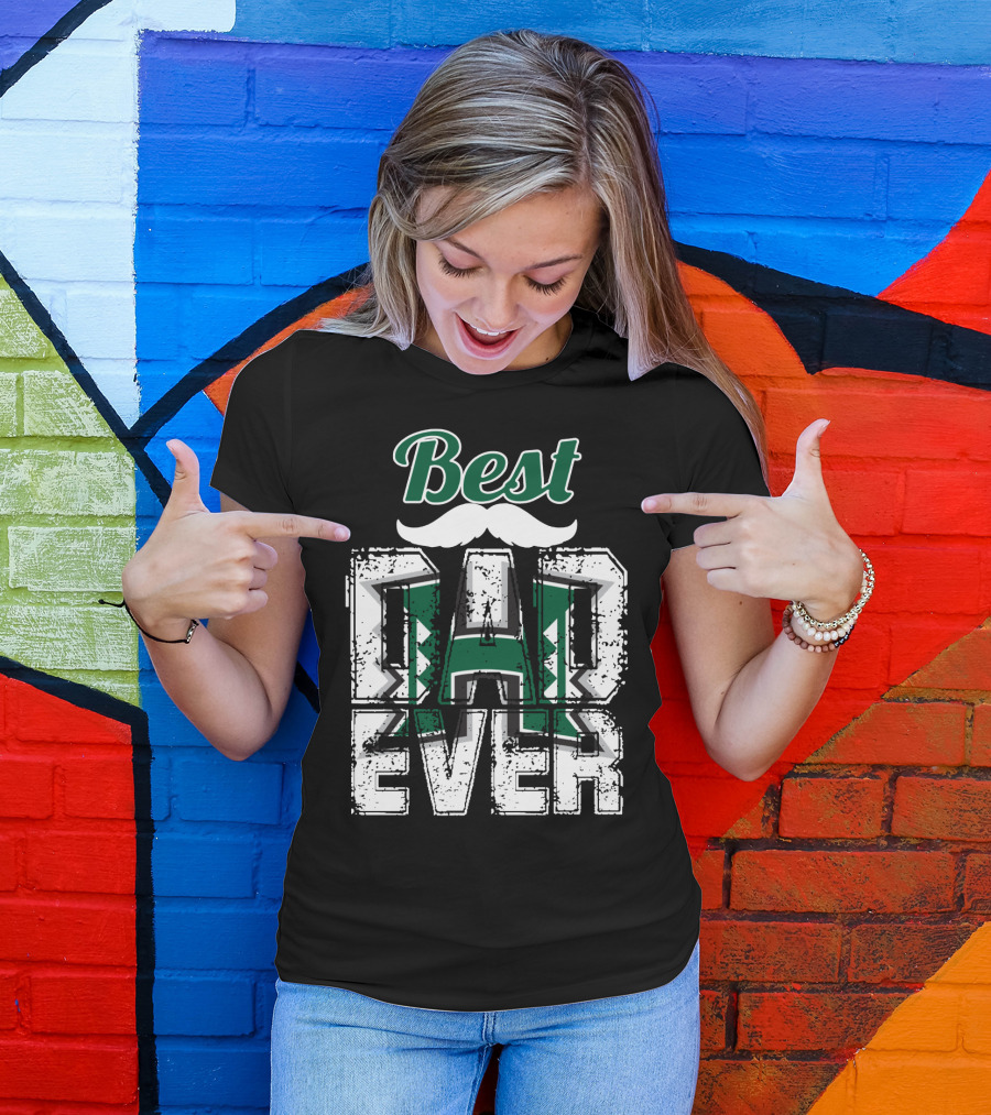 Best Dad Ever Hawaii Rainbow Warriors T-Shirt