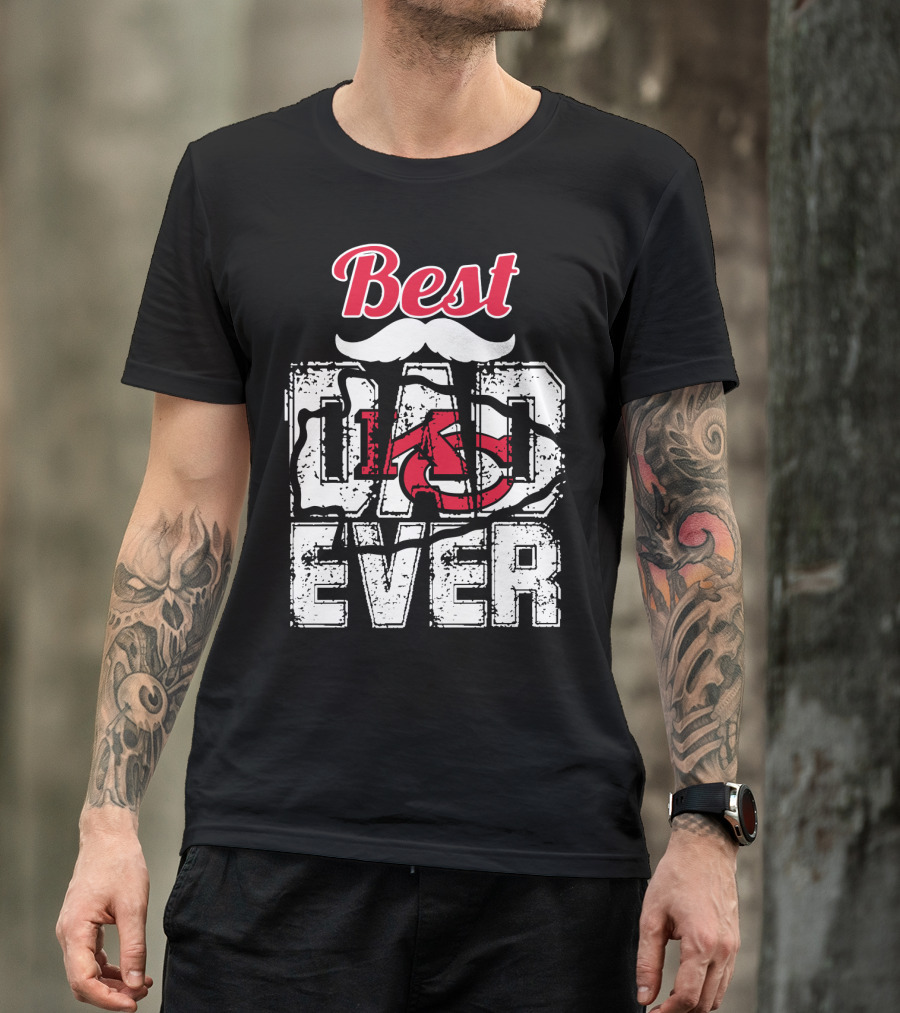 Best Dad Ever Chiefs T-Shirt