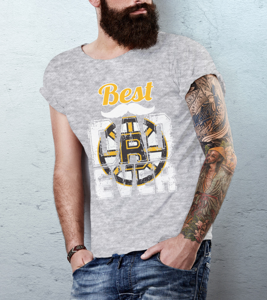Best Dad Ever Bruins T-Shirt