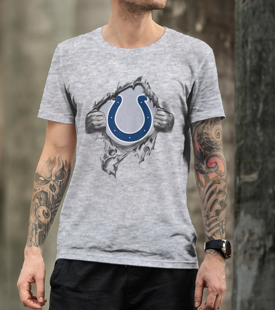 Indianapolis Colts Horseshoe Tearaway T-Shirt