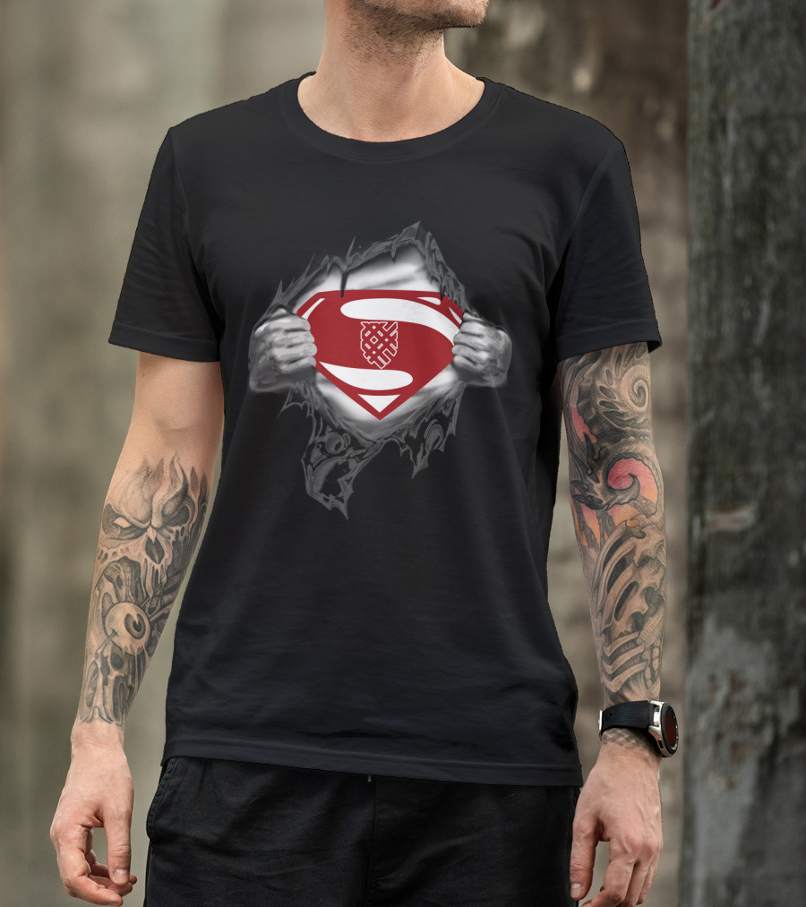 Macalester Shield Emblem Superhero Symbol T-Shirt