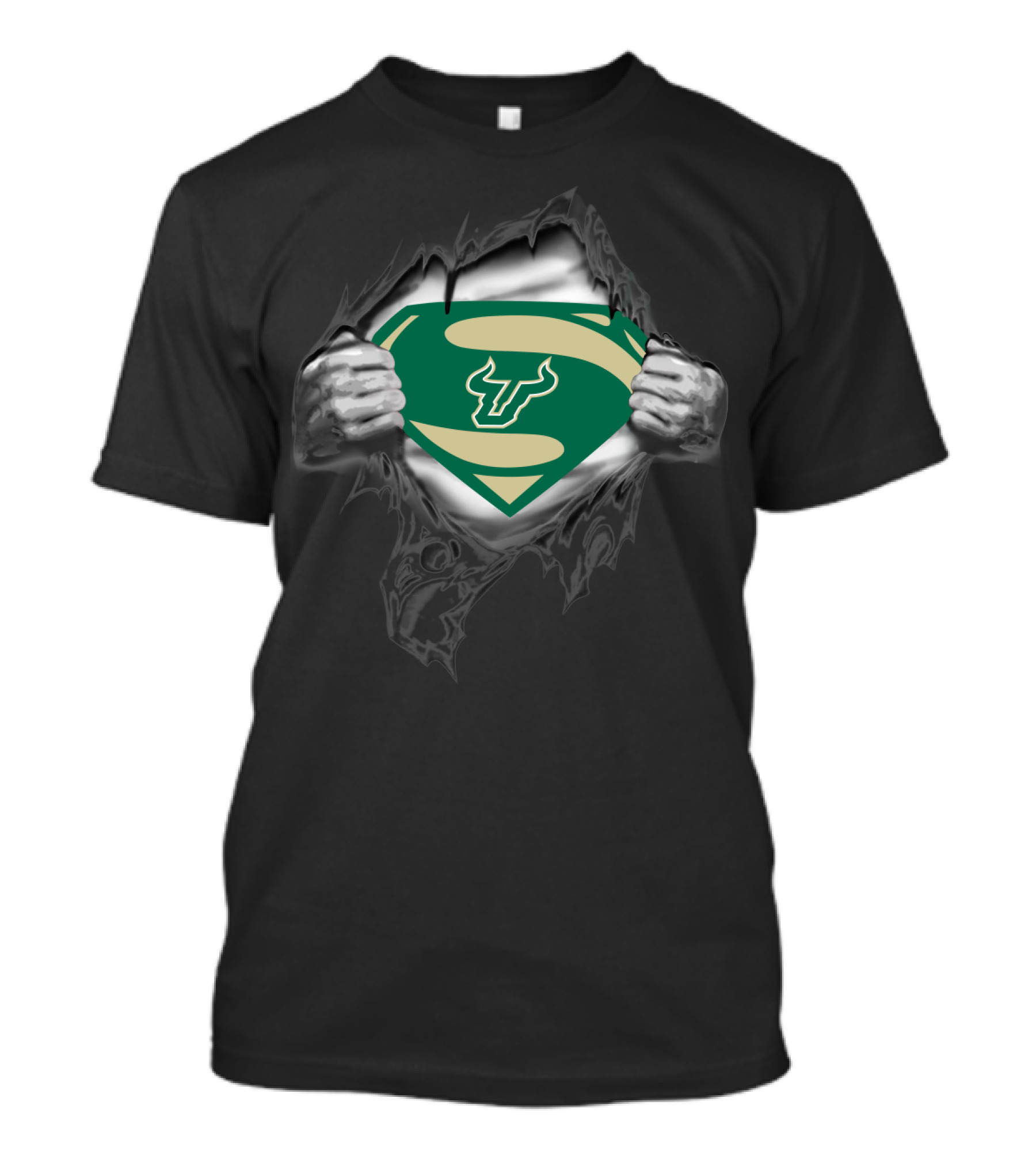 South Florida Bulls Superman T-Shirt