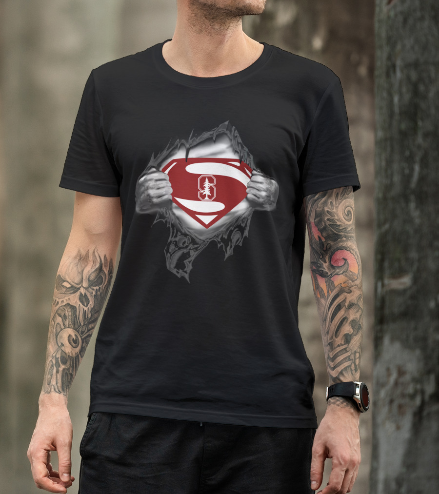 Stanford Cardinal Superman T-Shirt