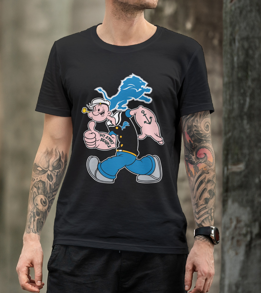 My Story Begins Detroit Lions T-Shirt