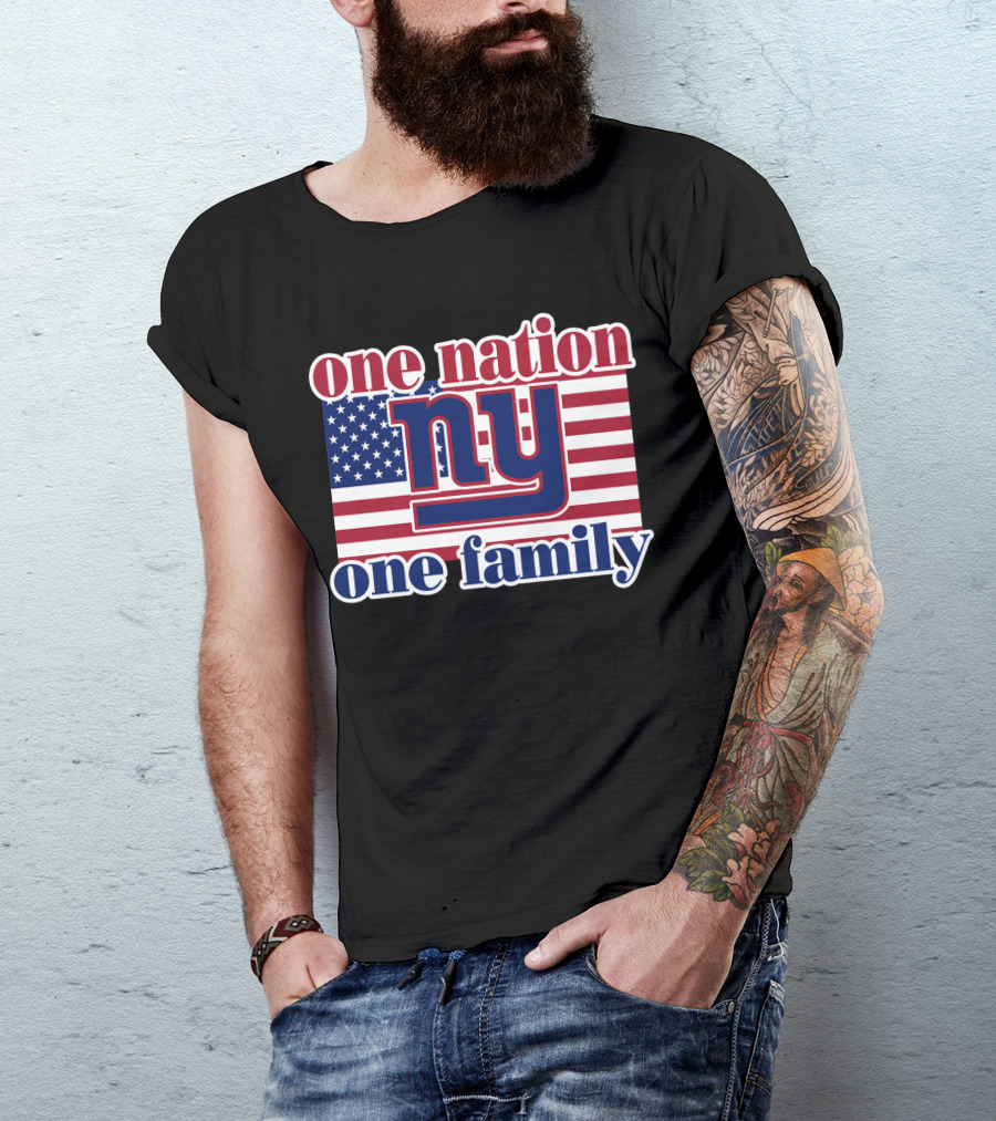 One Nation Ny One Family T-Shirt