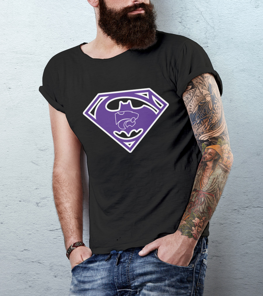 Kansas State Wildcats 61 Superman T-Shirt