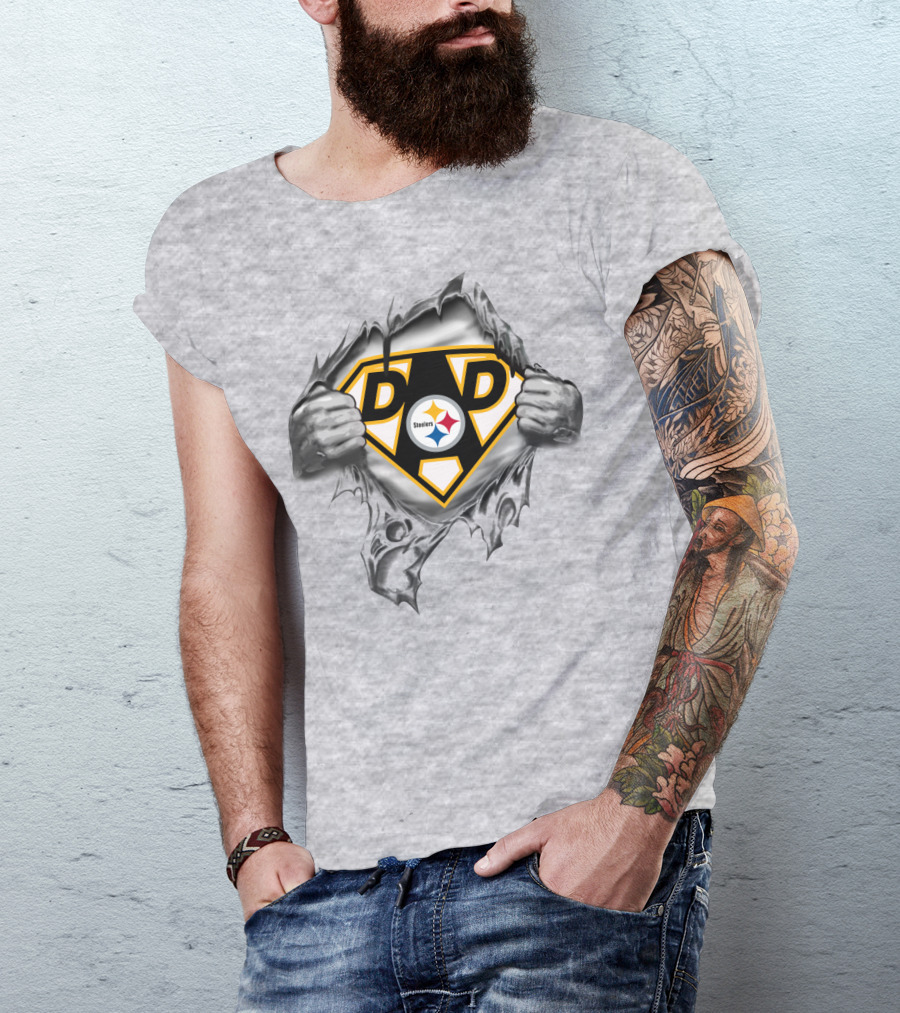 Super Dad Steelers T-Shirt