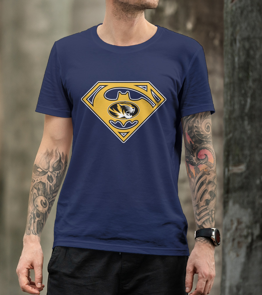 Missouri Tigers 46 Superhero Crossover T-Shirt