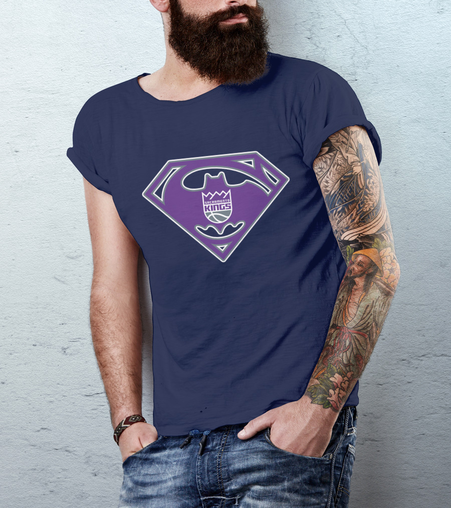 Sacramento Kings Bat Symbol T-Shirt