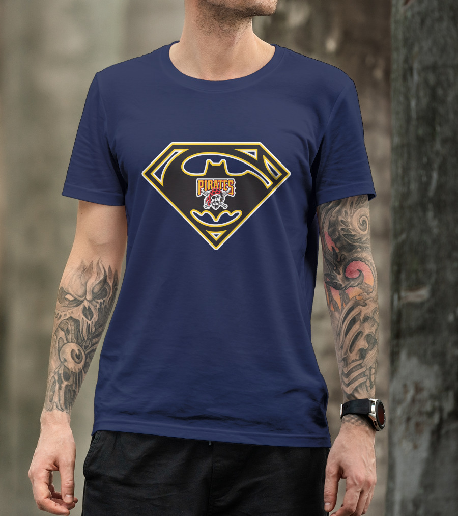 Pittsburgh Pirates Superhero Bat T-Shirt