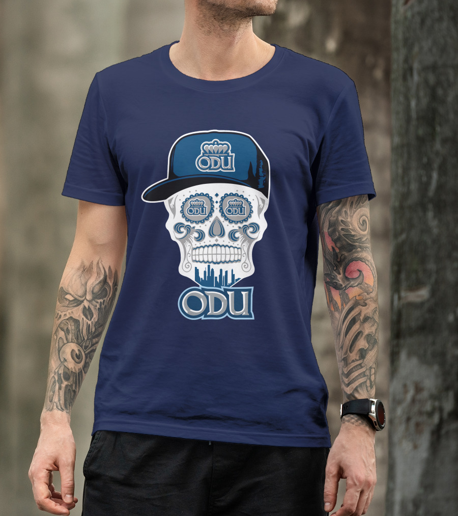 Odu Sugar Skull Monarchs Hat T-Shirt