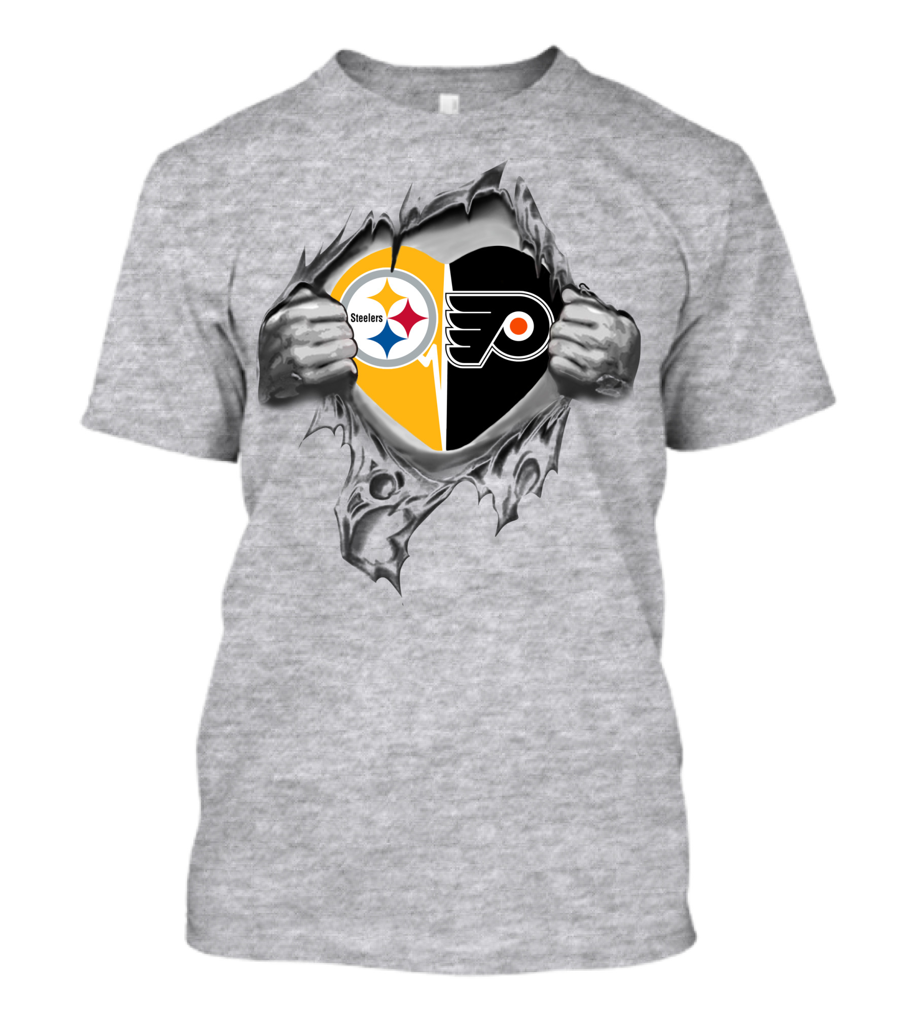 Steelers And Flyers It's In My Heart T-Shirt