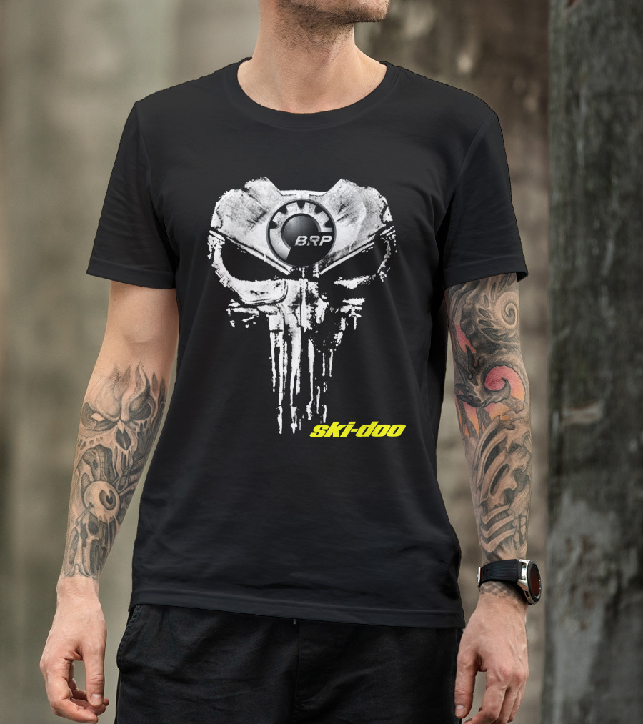 BRP Skull Emblem Ski-Doo T-Shirt