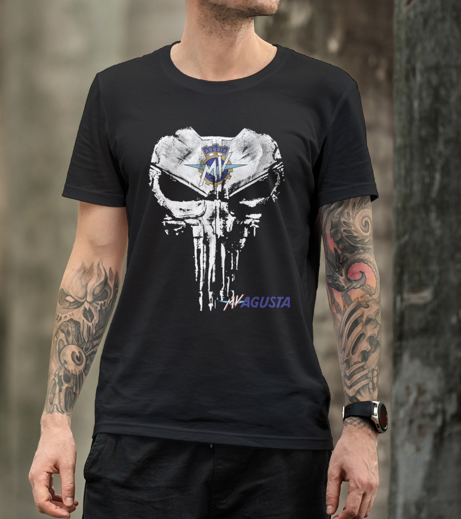 MV Agusta Punisher Skull T-Shirt