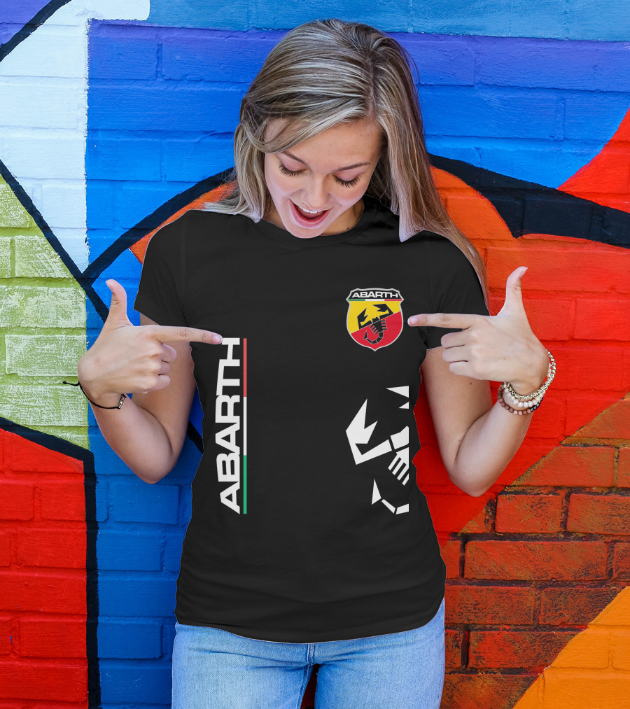 Abarth Scorpion Logo Tricolore T-Shirt