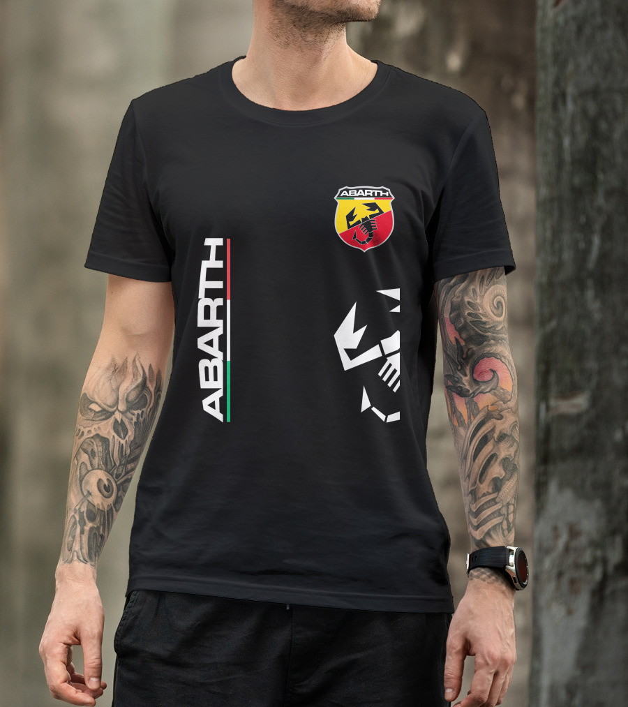 Abarth Scorpion Logo Tricolore T-Shirt